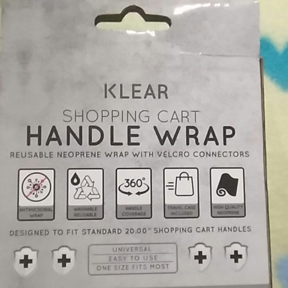 Shopping cart handle wrap - Picture 2 of 2